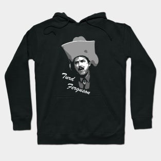 turd ferguson black and white Hoodie